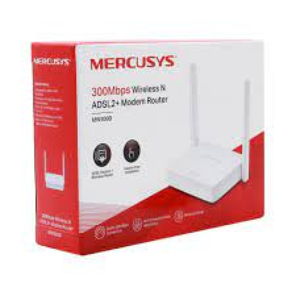 Modem Router Wifi Aba Adsl2 Mercusys Mw300d 2 Antenas - Imagen 5