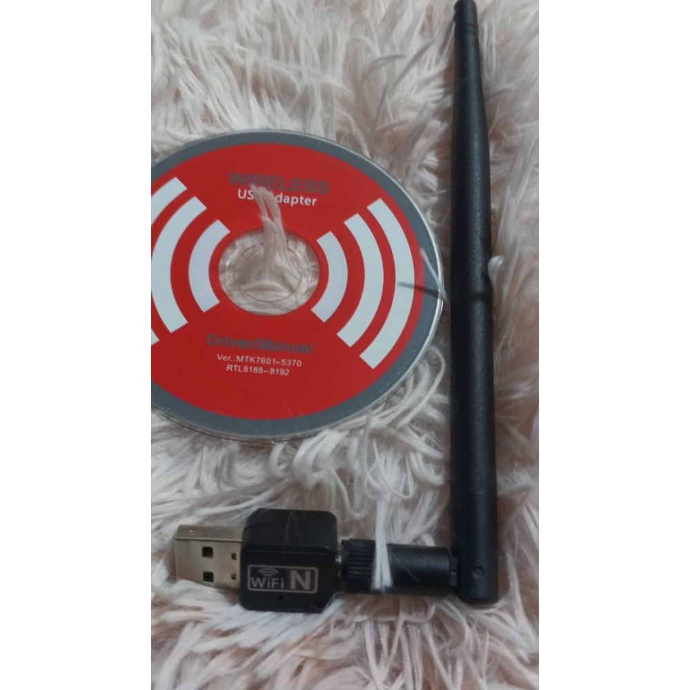 ANTENA RED USB WIFI DE 1200 MBPS CON CD