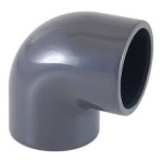 Codo Pvc 1 Pulgada 90 Grados Para Soldar O Pegar Agua Fria