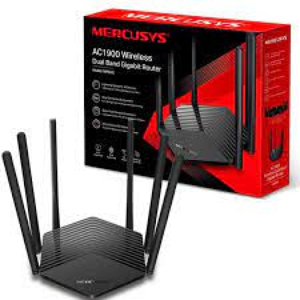 Router Mercusys Mr50g Ac1900 Dualband 2.4ghz 5ghz 6 Antenas - Imagen 5