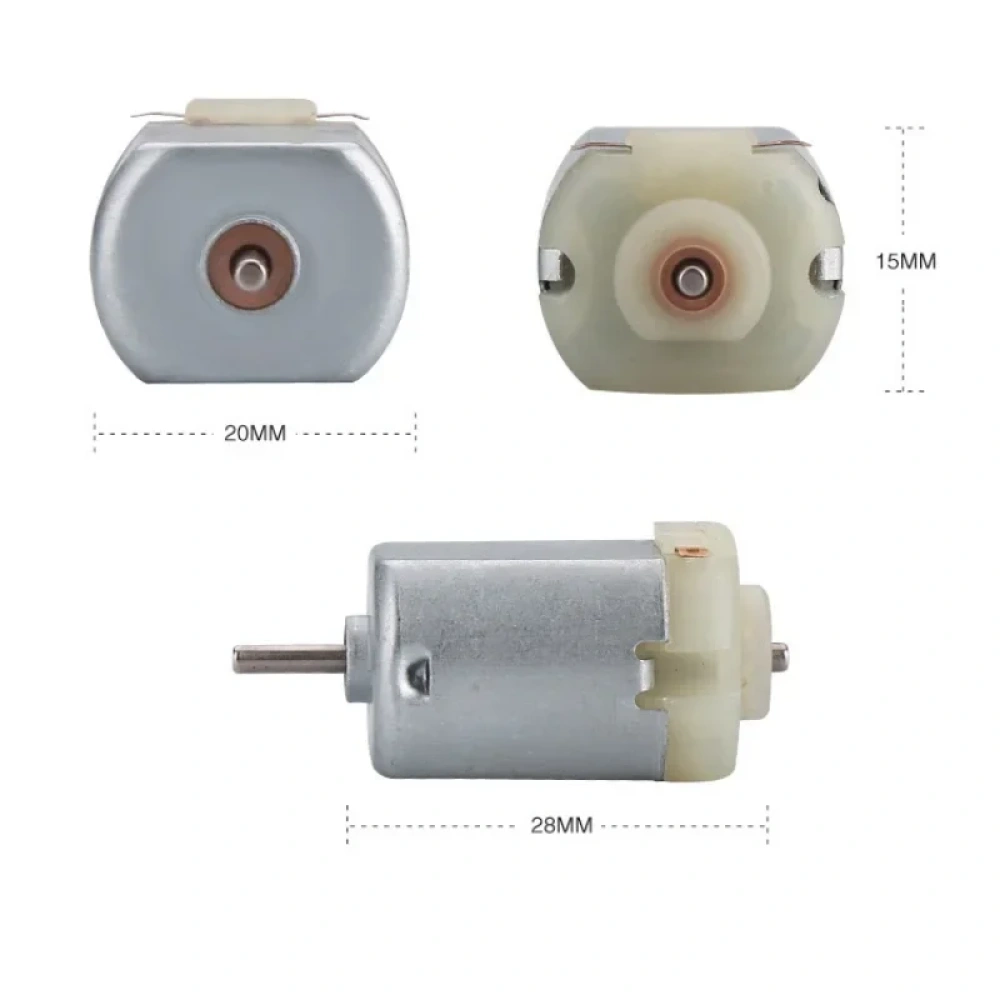 Motor eléctrico para juguetes micromotor de CC 3 V-6 V 8000 RPM - Imagen 3