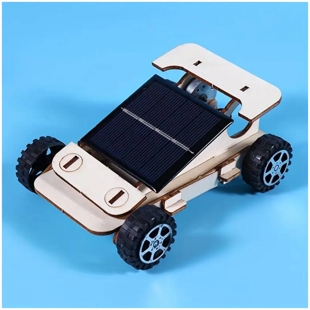kit proyectos Coche Solar de Madera para Experimental Científicos