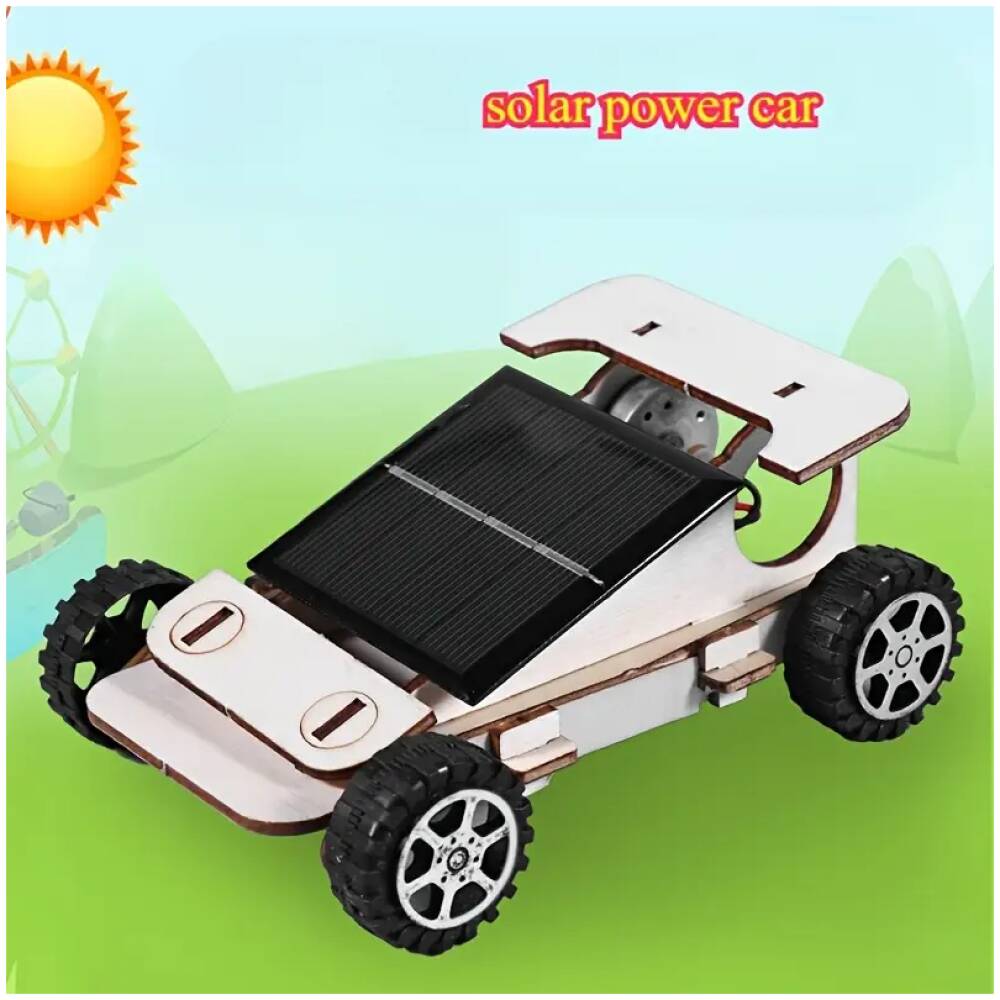 kit proyectos Coche Solar de Madera para Experimental Científicos