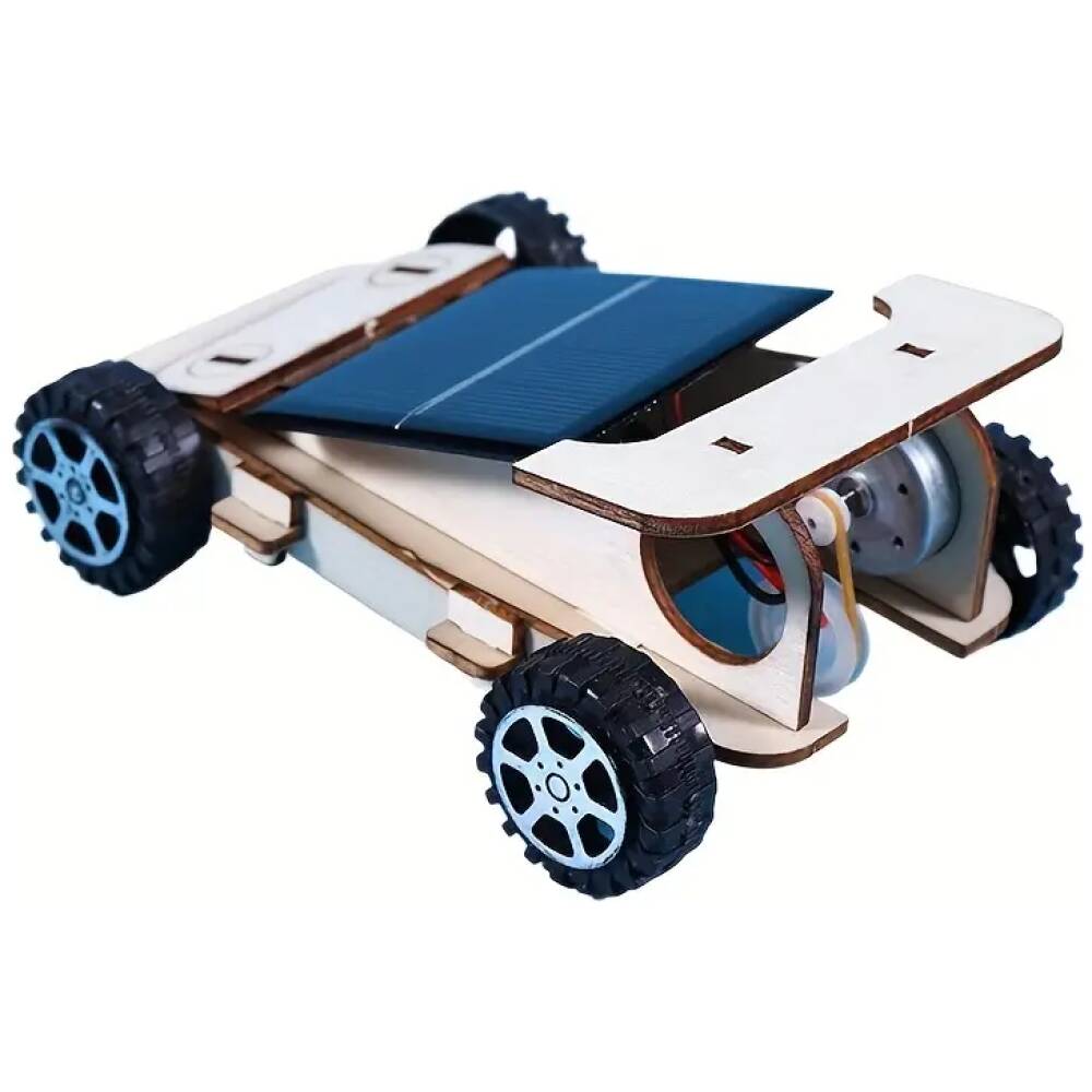 kit proyectos Coche Solar de Madera para Experimental Científicos